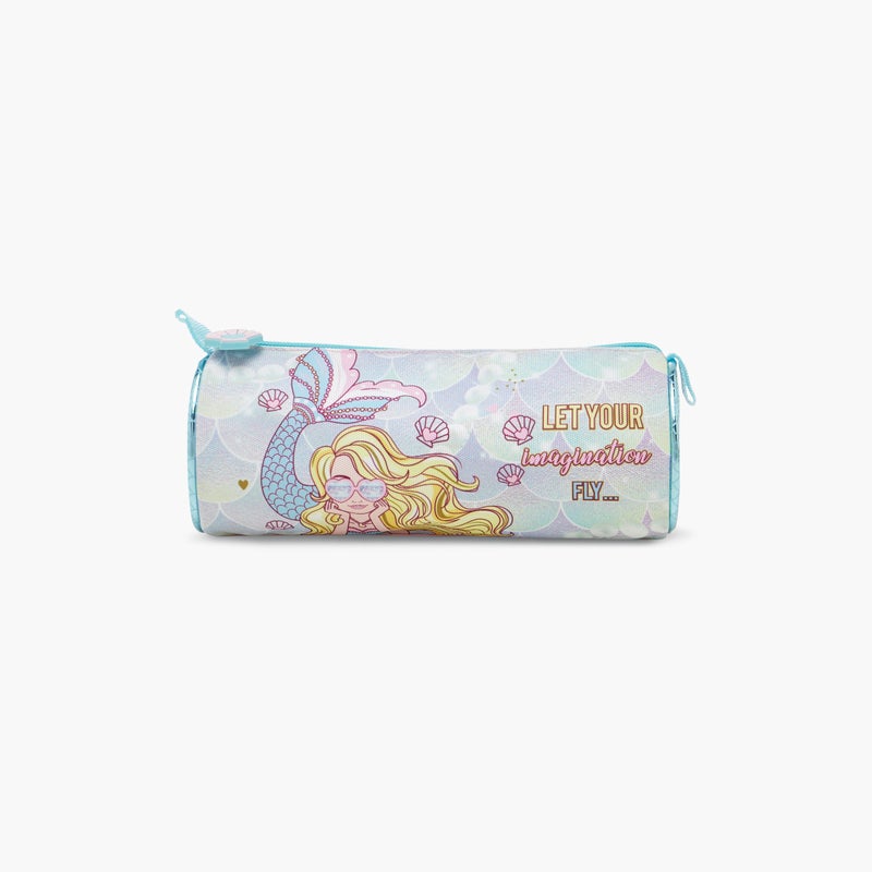 sami_studio Pouch-Mermaid-Collection-1 Cmprt-Zip (Polyester ) Multicolour \ 22X8X8 - Image 1